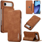LC.IMEEKE Custodia per cellulare in pelle con vibrazione Hon Ancient Series, For iPhone 17 Pro Max, For iPhone 17 Pro, For iPhone 17, For iPhone Air