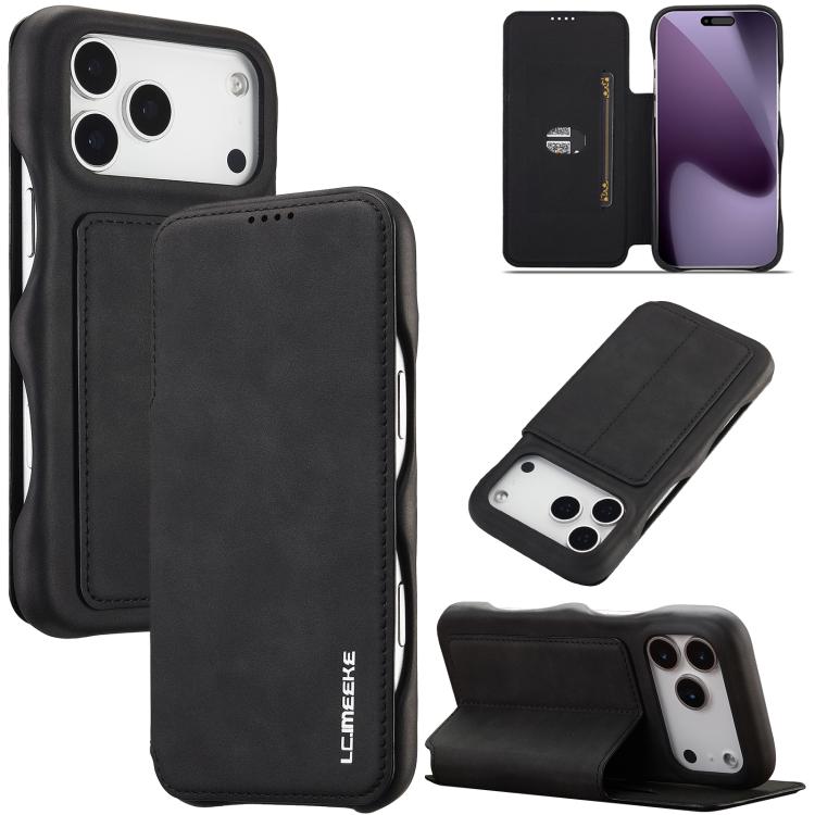 LC.IMEEKE Custodia per cellulare in pelle con vibrazione Hon Ancient Series, For iPhone 17 Pro Max, For iPhone 17 Pro, For iPhone 17, For iPhone Air