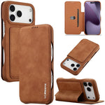 LC.IMEEKE Custodia per cellulare in pelle con vibrazione Hon Ancient Series, For iPhone 17 Pro Max, For iPhone 17 Pro, For iPhone 17, For iPhone Air