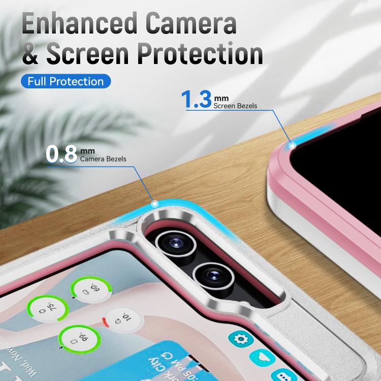 Custodia per telefono Pioneer Armor Heavy Duty PC + TPU, For Samsung Galaxy Z Flip6 5G, For Samsung Galaxy Z Fold5 5G, For Samsung Galaxy Z Flip5 5G