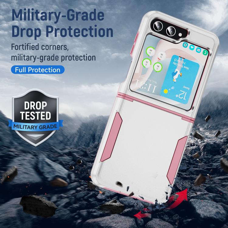 Custodia per telefono Pioneer Armor Heavy Duty PC + TPU, For Samsung Galaxy Z Flip6 5G, For Samsung Galaxy Z Fold5 5G, For Samsung Galaxy Z Flip5 5G