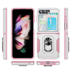 Custodia per telefono Pioneer Armor PC + TPU con supporto, For Samsung Galaxy Z Flip6 5G, For Samsung Galaxy Z Fold5 5G