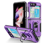 Custodia per telefono Pioneer Armor PC + TPU con supporto, For Samsung Galaxy Z Flip6 5G, For Samsung Galaxy Z Fold5 5G