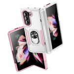Custodia per telefono Pioneer Armor PC + TPU con supporto, For Samsung Galaxy Z Flip6 5G, For Samsung Galaxy Z Fold5 5G