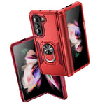 Custodia per telefono Pioneer Armor PC + TPU con supporto, For Samsung Galaxy Z Flip6 5G, For Samsung Galaxy Z Fold5 5G