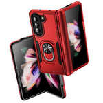 Custodia per telefono Pioneer Armor PC + TPU con supporto, For Samsung Galaxy Z Flip6 5G, For Samsung Galaxy Z Fold5 5G