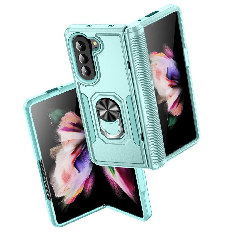Custodia per telefono Pioneer Armor PC + TPU con supporto, For Samsung Galaxy Z Flip6 5G, For Samsung Galaxy Z Fold5 5G