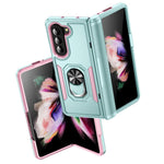 Custodia per telefono Pioneer Armor PC + TPU con supporto, For Samsung Galaxy Z Flip6 5G, For Samsung Galaxy Z Fold5 5G