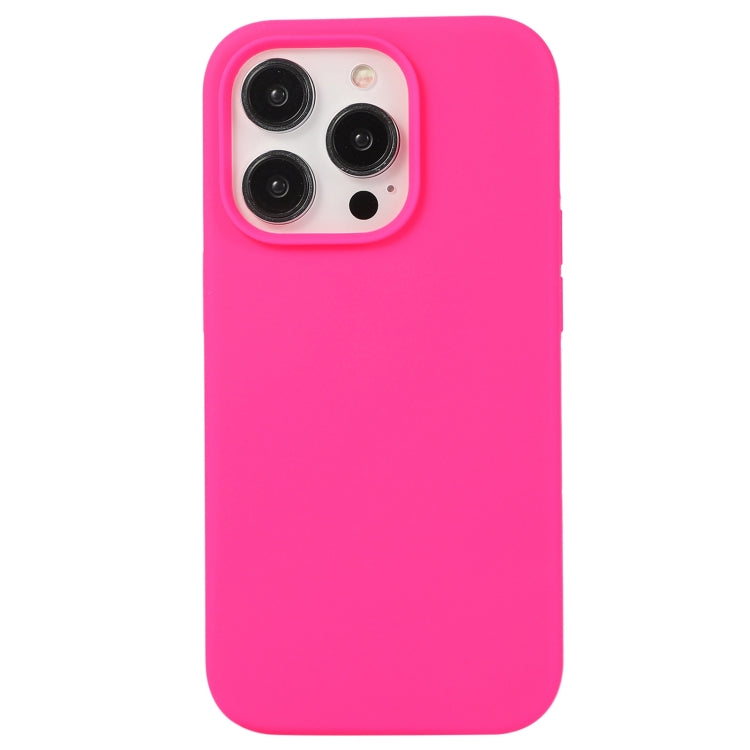 Custodia silicone liquido per iPhone 15 Pro Max