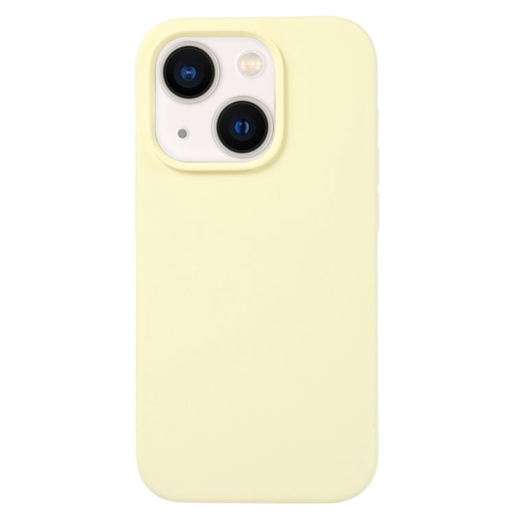 Custodia silicone liquido per iPhone 14
