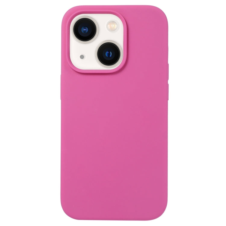 Custodia silicone liquido per iPhone 14