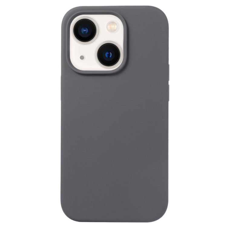 Custodia silicone liquido per iPhone 14