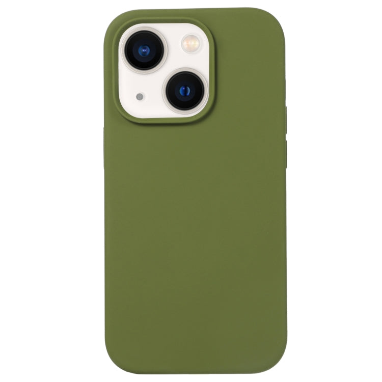 Custodia silicone liquido per iPhone 14
