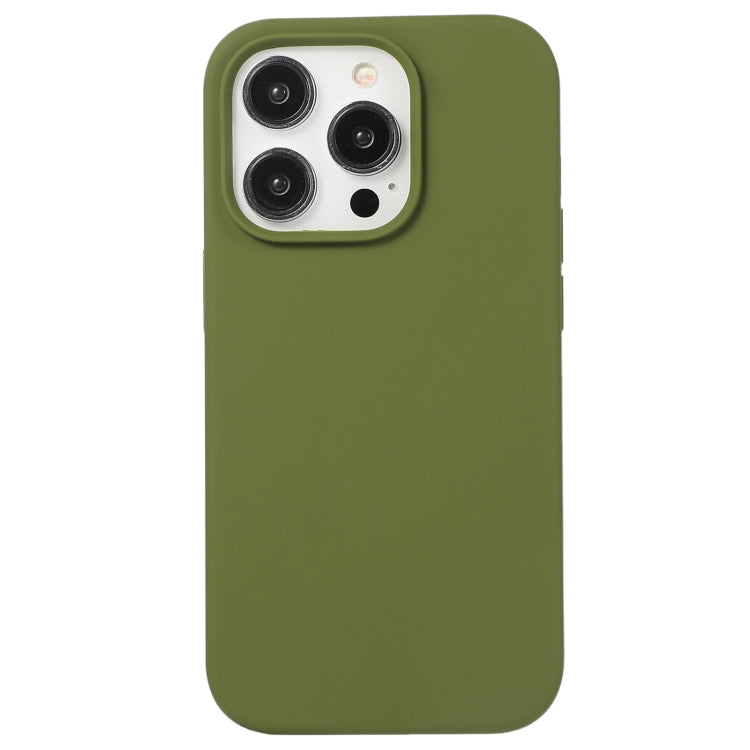 Custodia silicone liquido per iPhone 14 Pro Max