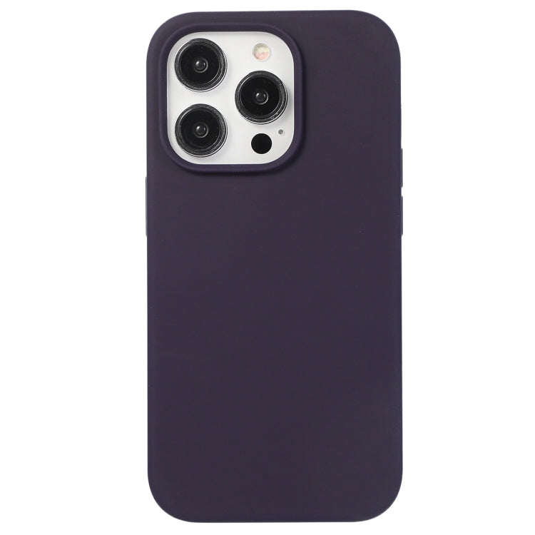 Custodia silicone liquido per iPhone 14 Pro Max