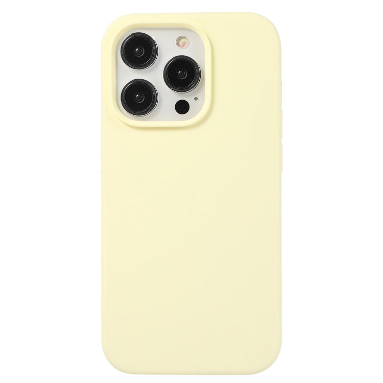 Custodia silicone liquido per iPhone 13 Pro Max