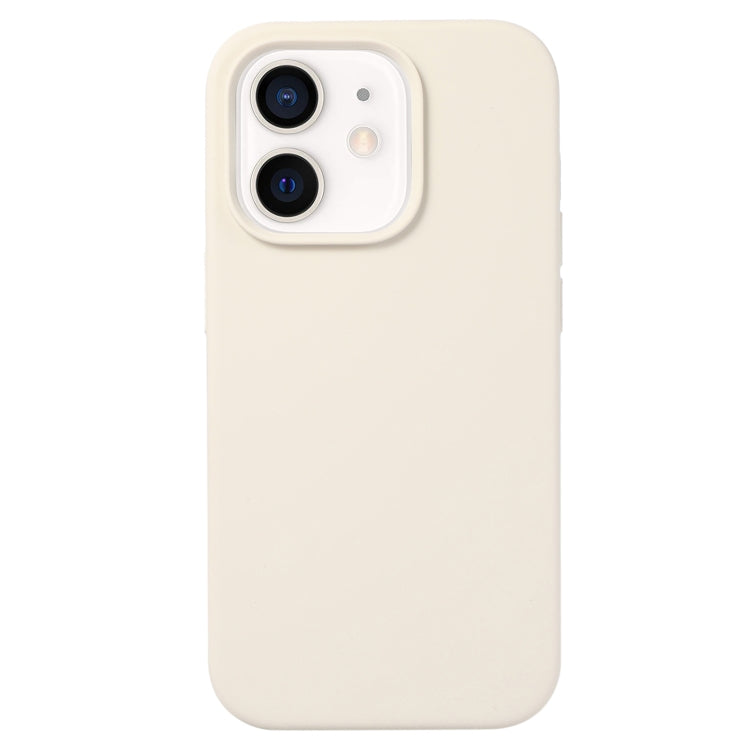 Custodia silicone liquido per iPhone 12 mini