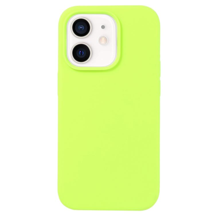Custodia silicone liquido per iPhone 12 mini