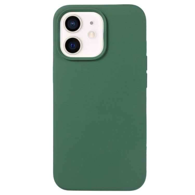 Custodia silicone liquido per iPhone 12 mini