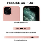 Custodia silicone liquido per iPhone 15 Pro Max