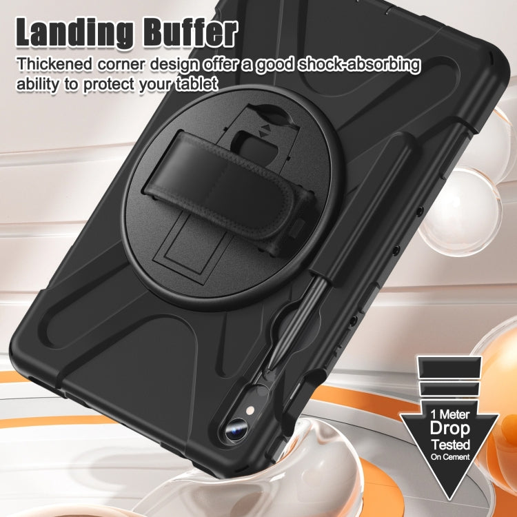 Impugnatura rotante Custodia per tablet in TPU + PC, For Galaxy Tab S10 FE / S9 FE / S9 / S8 / S7, For Samsung Galaxy Tab S9+ / S8+