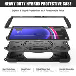 Impugnatura rotante Custodia per tablet in TPU + PC, For Galaxy Tab S10 FE / S9 FE / S9 / S8 / S7, For Samsung Galaxy Tab S9+ / S8+