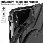 Impugnatura rotante Custodia per tablet in TPU + PC, For Galaxy Tab S10 FE / S9 FE / S9 / S8 / S7, For Samsung Galaxy Tab S9+ / S8+