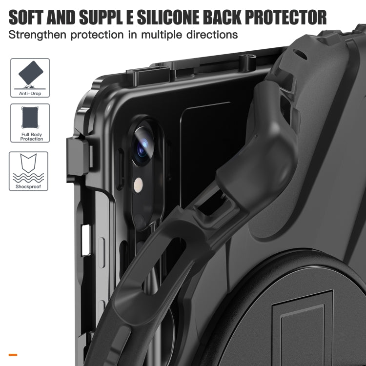 Impugnatura rotante Custodia per tablet in TPU + PC, For Galaxy Tab S10 FE / S9 FE / S9 / S8 / S7, For Samsung Galaxy Tab S9+ / S8+