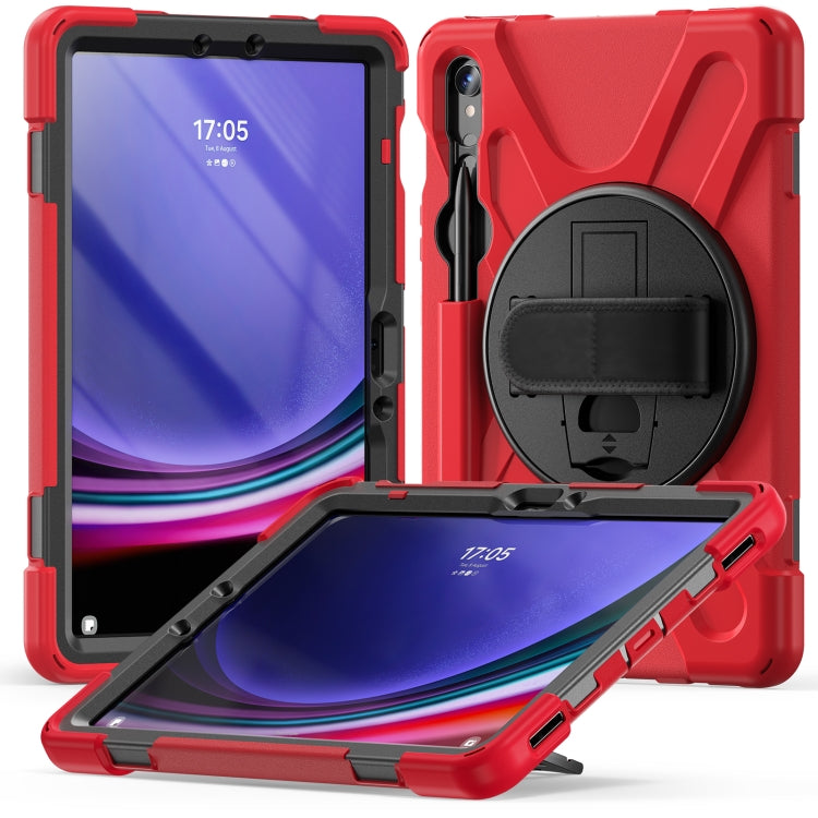 Impugnatura rotante Custodia per tablet in TPU + PC, For Galaxy Tab S10 FE / S9 FE / S9 / S8 / S7, For Samsung Galaxy Tab S9+ / S8+