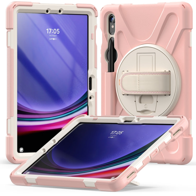 Impugnatura rotante Custodia per tablet in TPU + PC, For Galaxy Tab S10 FE / S9 FE / S9 / S8 / S7, For Samsung Galaxy Tab S9+ / S8+