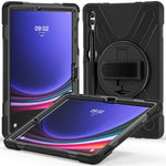 Impugnatura rotante Custodia per tablet in TPU + PC, For Galaxy Tab S10 FE / S9 FE / S9 / S8 / S7, For Samsung Galaxy Tab S9+ / S8+
