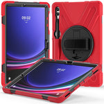 Impugnatura rotante Custodia per tablet in TPU + PC, For Galaxy Tab S10 FE / S9 FE / S9 / S8 / S7, For Samsung Galaxy Tab S9+ / S8+