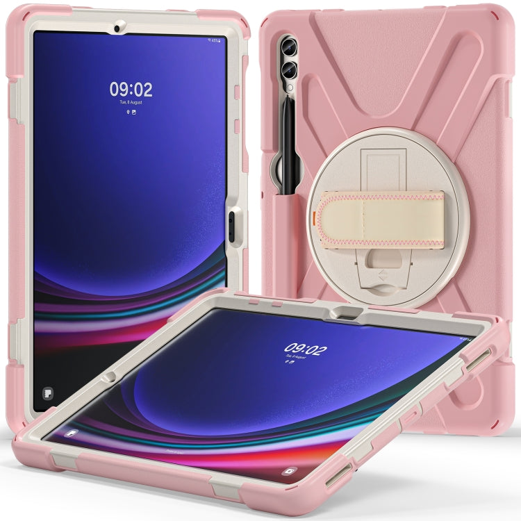 Impugnatura rotante Custodia per tablet in TPU + PC, For Galaxy Tab S10 FE / S9 FE / S9 / S8 / S7, For Samsung Galaxy Tab S9+ / S8+