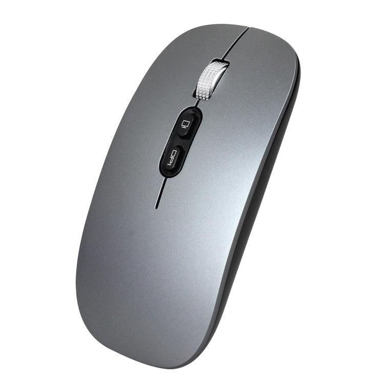 Mouse ricaricabile wireless HXSJ M103 1600 DPI 2,4 GHz, 2.4GHz Grey, 2.4GHz Silver