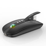 HXSJ M113 2400 DPI doppia modalità 2,4 GHz + mouse wireless Bluetooth 5.1