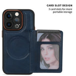 Custodia per telefono con borsa magnetica Magsafe multifunzionale, For iPhone 14, For iPhone 14 Pro, For iPhone 14 Pro Max, For iPhone 13 Pro Max, For iPhone 13 Pro, For iPhone 13