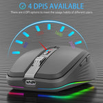HXSJ M303 2400 DPI doppia modalità 2,4 GHz + mouse wireless Bluetooth 5.1