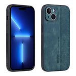Custodia per telefono AZNS in pelle goffrata 3D, For iPhone 15