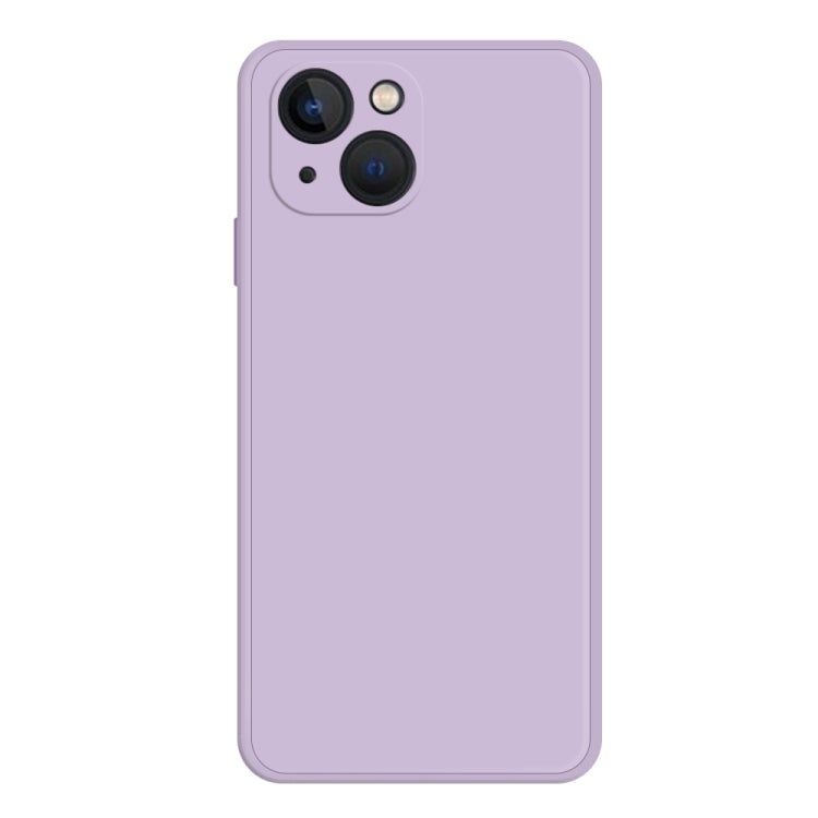 Custodia per telefono in silicone liquido imitazione, For iPhone 15 Plus, For iPhone 15
