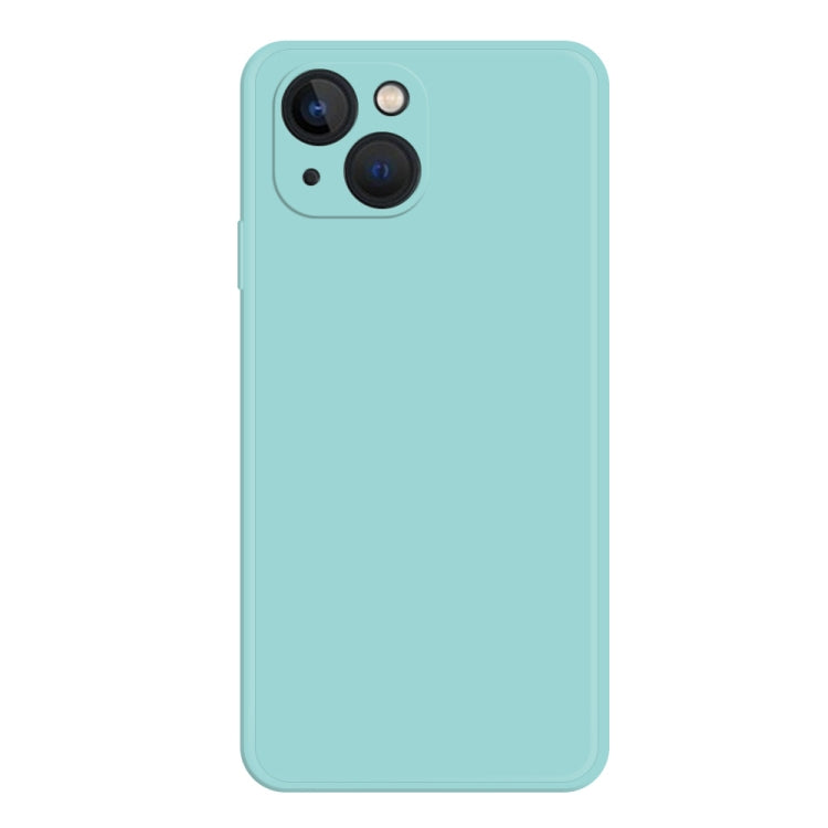 Custodia per telefono in silicone liquido imitazione, For iPhone 15 Plus, For iPhone 15