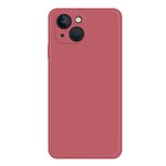 Custodia per telefono in silicone liquido imitazione, For iPhone 15 Plus, For iPhone 15