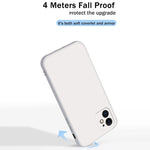 Custodia per telefono in silicone liquido imitazione, For iPhone 15 Pro Max, For iPhone 15 Pro