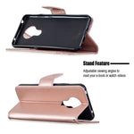 Custodia portafoglio in pelle con slot carte per Redmi Note 9