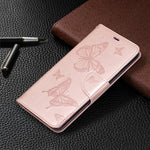 Custodia portafoglio in pelle con slot carte per Redmi Note 9
