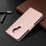 Custodia portafoglio in pelle con slot carte per Redmi Note 9