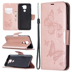 Custodia portafoglio in pelle con slot carte per Redmi Note 9