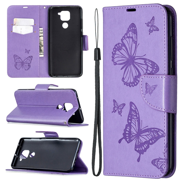 Custodia portafoglio in pelle con slot carte per Redmi Note 9