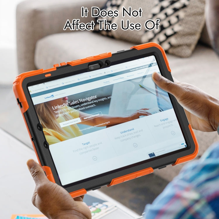 Silicone + custodia per tablet PC, For Samsung Galaxy Tab S8 / S7