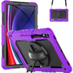 Silicone + custodia per tablet PC, For Samsung Galaxy Tab S9 Ultra / S10 Ultra, For Samsung Galaxy Tab S10+ / S9+ / S9 FE+