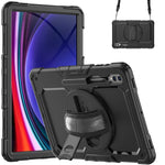 Silicone + custodia per tablet PC, For Samsung Galaxy Tab S9 Ultra / S10 Ultra, For Samsung Galaxy Tab S10+ / S9+ / S9 FE+